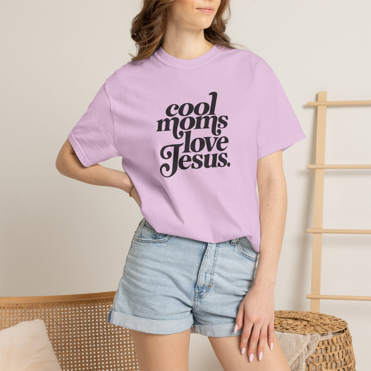 Cool Moms Love Jesus T-Shirt
