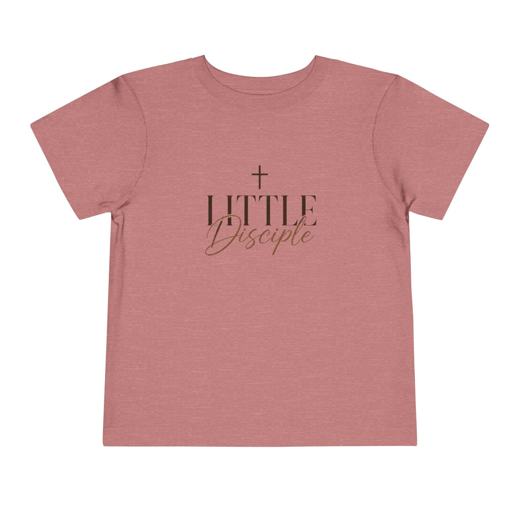 "Little Disciple" Faith Kids T‑Shirt with Cross