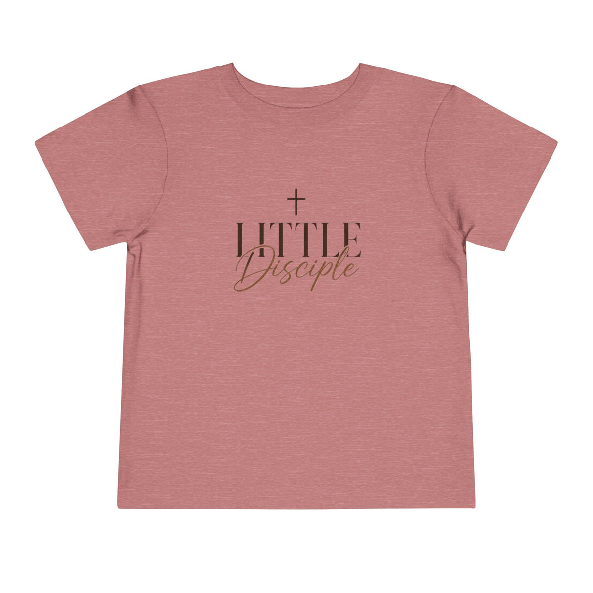 "Little Disciple" Faith Kids T‑Shirt with Cross