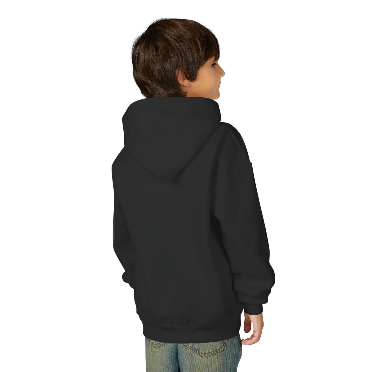Youth Hoodie — "Young Disciple" Minimal Graphic Hooded Sweatshirt