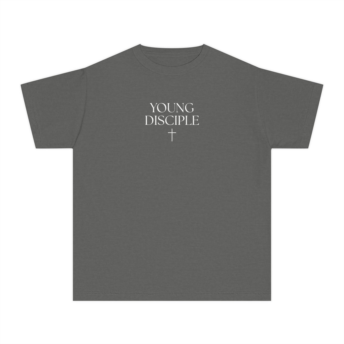 "Young Disciple" Faith Kids T‑Shirt with Cross