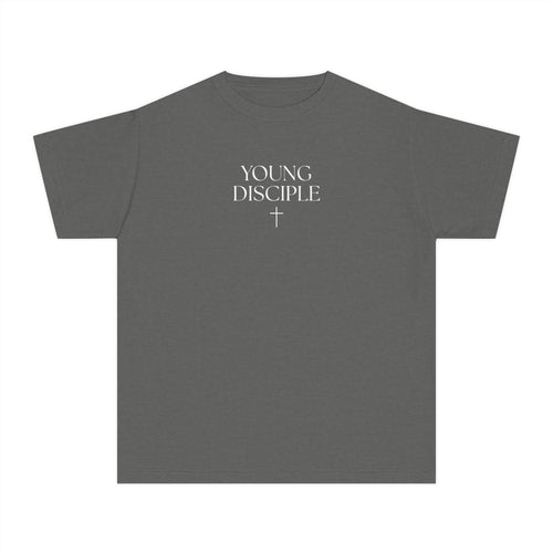 "Young Disciple" Faith Kids T‑Shirt with Cross