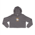 'Spoiled By God' Angel Graphic Cropped Pullover