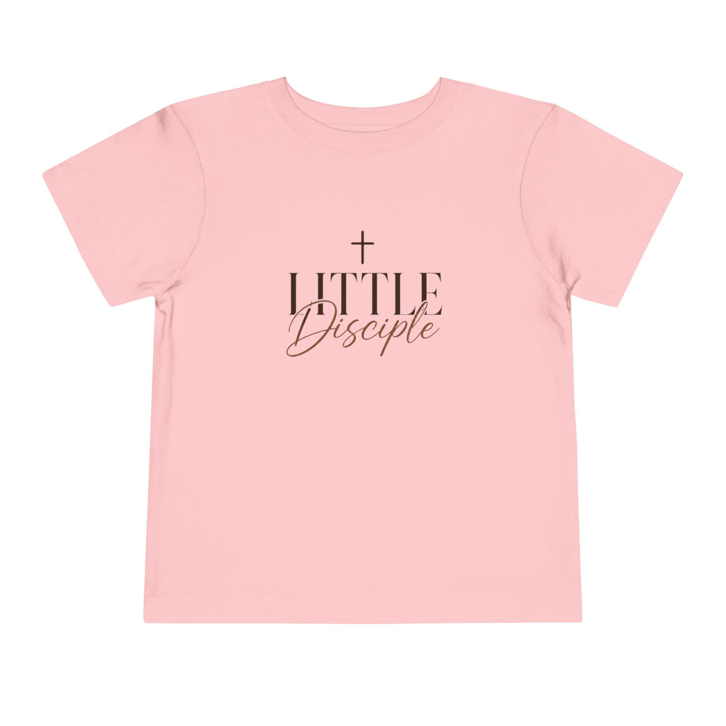 "Little Disciple" Faith Kids T‑Shirt with Cross