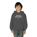 Youth Hoodie — "Young Disciple" Minimal Graphic Hooded Sweatshirt