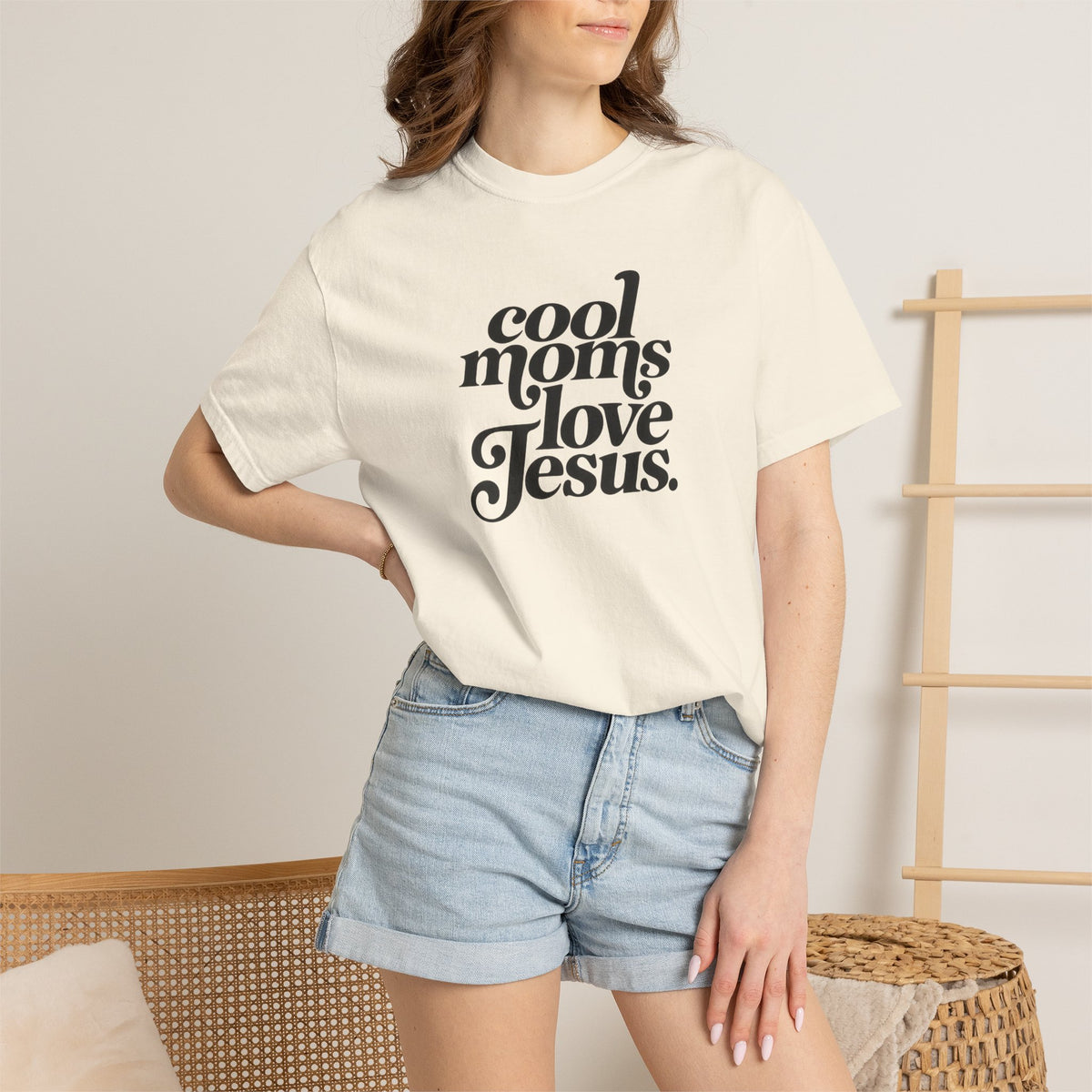 Cool Moms Love Jesus T-Shirt