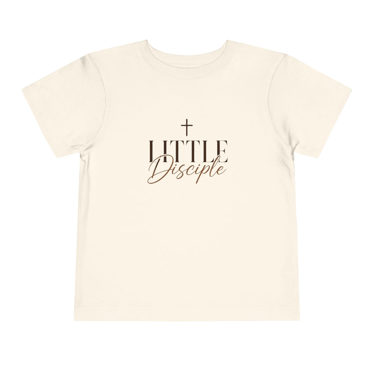 "Little Disciple" Faith Kids T‑Shirt with Cross