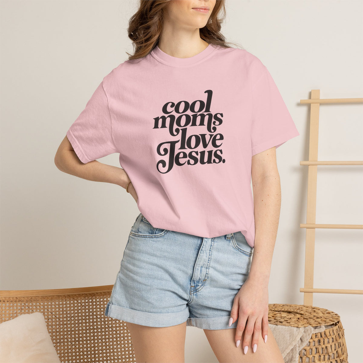 Cool Moms Love Jesus T-Shirt