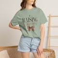 Raising Disciples Tee — Christian Mom Faith T-Shirt with Bow