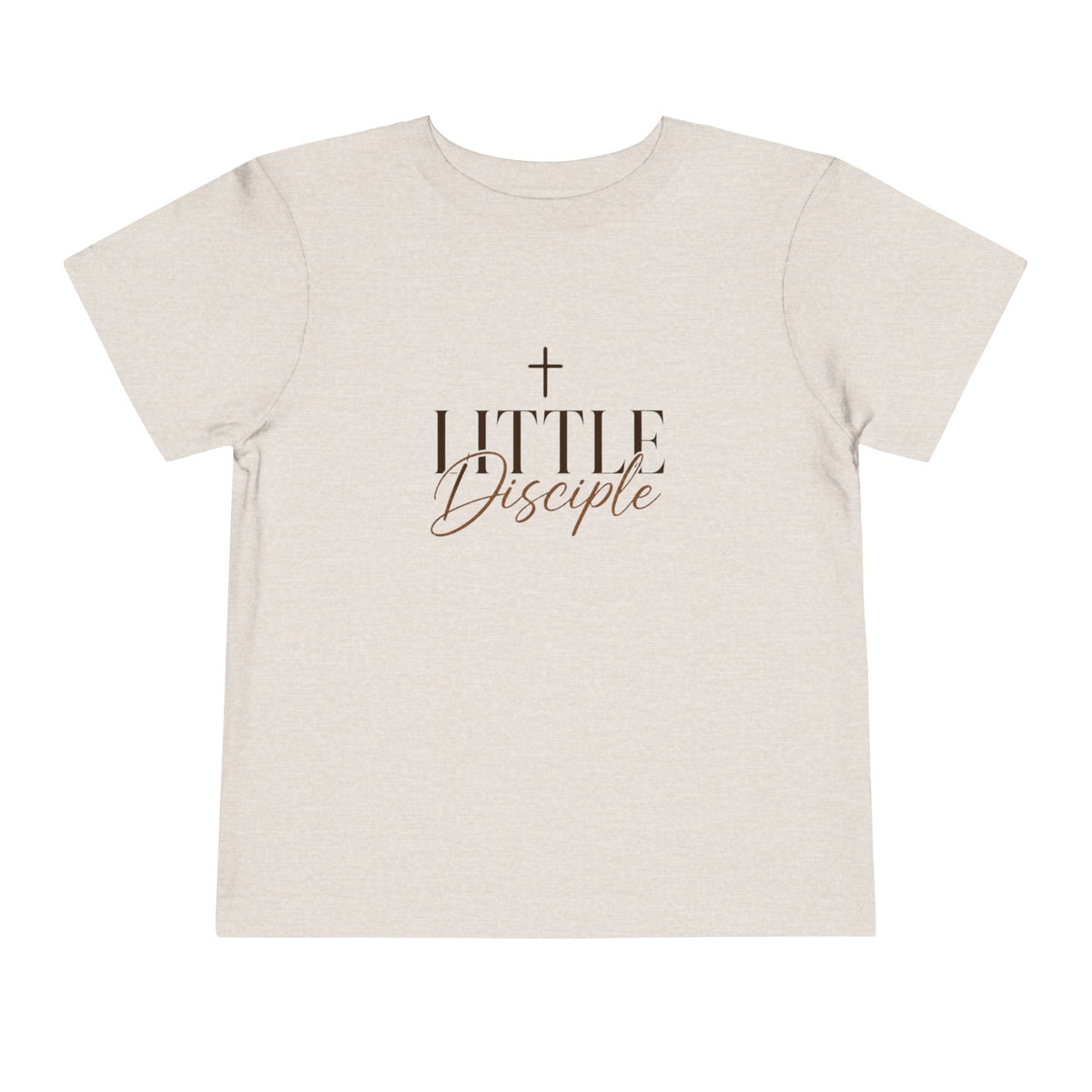 "Little Disciple" Faith Kids T‑Shirt with Cross