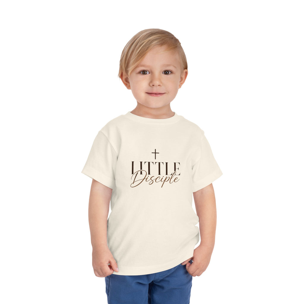 "Little Disciple" Faith Kids T‑Shirt with Cross